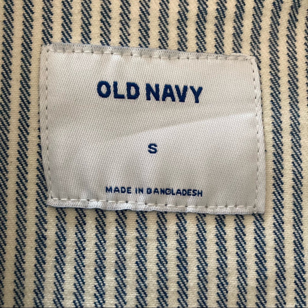 Old Navy Women’s Size S Railroad Jean Jacket - Picture 8 of 9